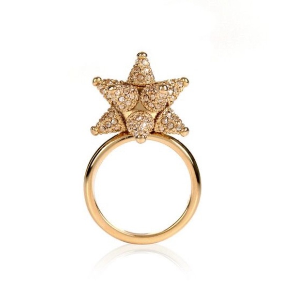 Atelier Swarovski Crystal Rose Gold Kalix Ring 52 (US 6) 5229373
